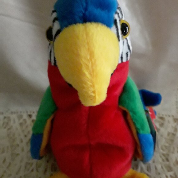 Vintage 1997 Beanie Babies - Jabber the Parrot - Picture 6 of 6
